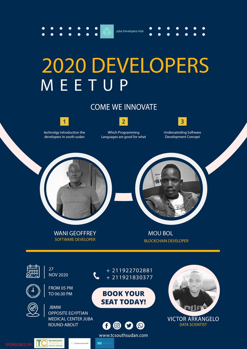 GeoffreyWani's tweet photo. We talk tech #DevelopmentIsPeople #tech #devmeetup #facebookdev https://t.co/Rf9VGitd5w