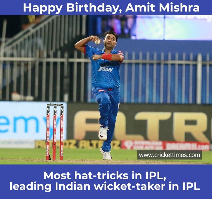 Happy Birthday, Amit Mishra 