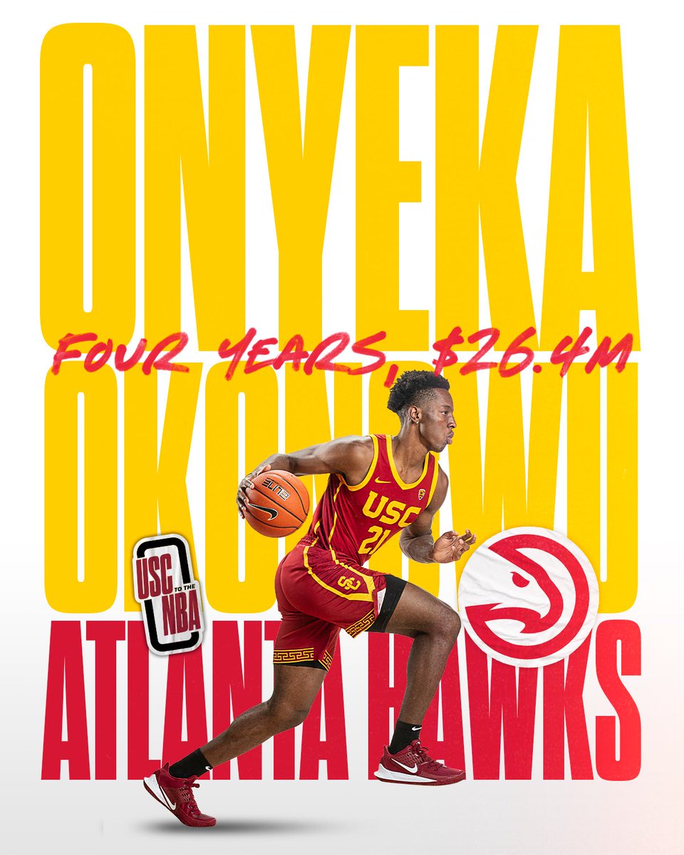 When good things happen to good people (Part II)... #USCtotheNBA