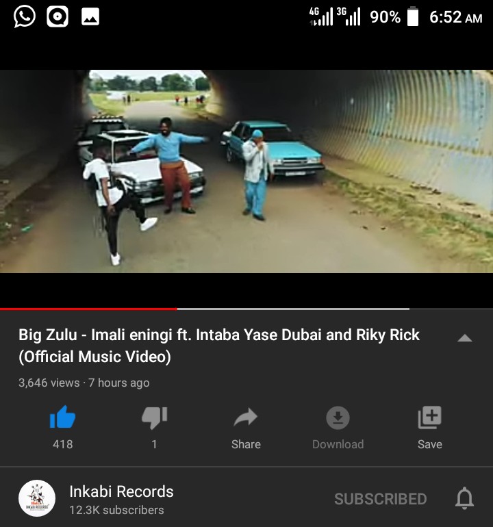Big Zulu Music Video Big Zulu Ft Liky Lick Dubai Mali Eningi Nawu Music Video Please Check On Youtube T Co Pds3ojo6