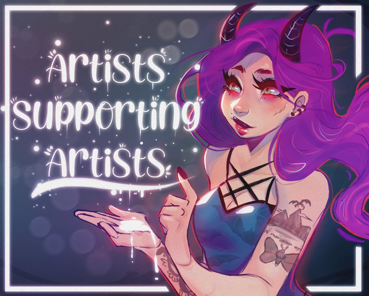 ARTIST SUPPORT THREADLet's meet some new people and spread positivity today!Post your artworkIntroduce yourself! Tell us something you love to draw!Like and RT other artistsTag others! #artistsupportthread  #artistsontwitter  #artistsupport