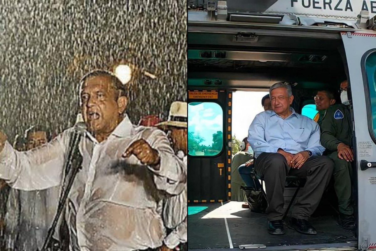 derechairo4's tweet photo. En campaña/// en la presidencia. https://t.co/QUsQ70n62s