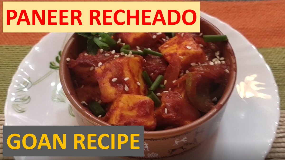 ChillSush's tweet photo. Paneer Recheado - An Authentic Popular Goan Recipe

Recheado is an authentic Goan masala which is usually used for sea food preparation - like Fish, Prawns etc. 

Check it out at https://t.co/l6WBxodDsz

#foodie, #RecipeOfTheDay , #indiancuisine, #recipes , #recipe , #chillsush https://t.co/bbyy5GHRLT