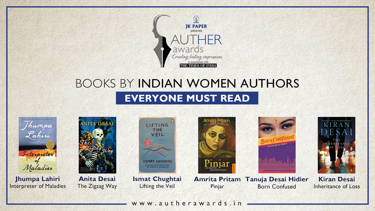 Here are some of the books that every one of us must read to realize that women needn’t always be associated with flowery narratives but also with those of resilience, fierceness, and ambition. 
Let us know which book you are going to pick first!
#AutherAwards #Indianwomenauthors