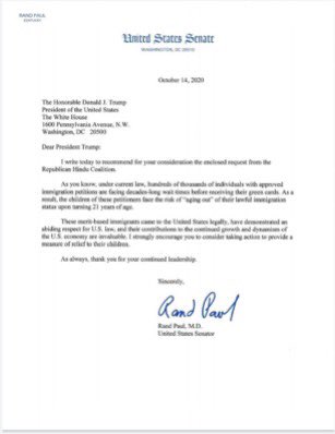 loveyoumykids's tweet image. #Legal high-skilled immigrants from India are so frustrated, they don’t expect to get GreenCards until they die!
Reason:Out of 1MM GC/year, they get ONLY 0.56%,causing #25to200Yr backlog @SenMikeLee @SenKamalaHarris 
@SenateDems @SenateGOP 
#BreakTheBacklog #H4Kids @FoxNews @CNN