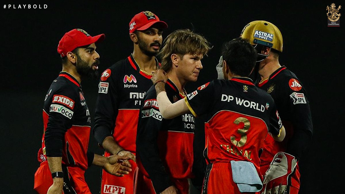RCBTweets's tweet photo. An extremely tight spell of 1οΈβ£/1οΈβ£2οΈβ£(4) by Adam Zampa under pressure, helped us push the game until the very last over.
Can you tell us who the opponents were in this match? π§
#PlayBold #WeAreChallengers #GuessTheOpponent https://t.co/vcnDQnuBK6