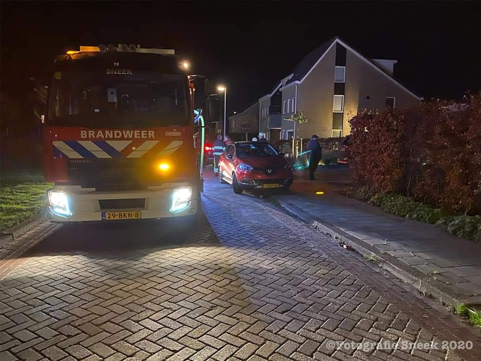 Melding brandweer Breewijd Sneek