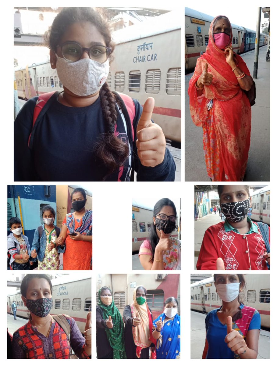 SWRRLY's tweet photo. Bringing smiles and confidence to women passengers!
RPF personnel of @SWRRLY working 24*7 to ensure women safety during their joureney.
#YourSafetyOurConcern #India #indianrailway #Karnataka #safety #security #RPF #Dial182 #CallRPF182 https://t.co/aljI1F0o6f