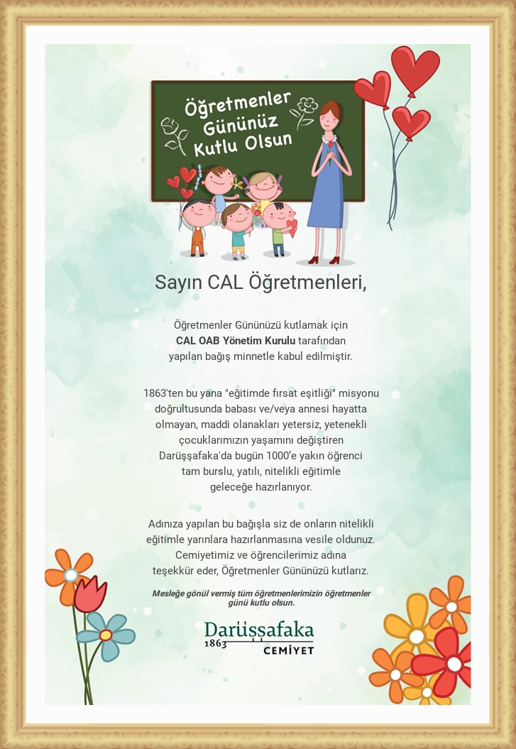 CAGALOGLUOAB's tweet photo. "Cumhuriyet sizden, fikri hür, vicdanı hür, irfanı hür nesiller ister" diyen başöğretmen Atatürk’ün gösterdiği yolda ilerleyen, mesleğine gönül vermiş tüm öğretmenlerimizin 24 Kasım Öğretmenler Günü kutlu olsun. @cal1850resmi https://t.co/WPW2GW22BP