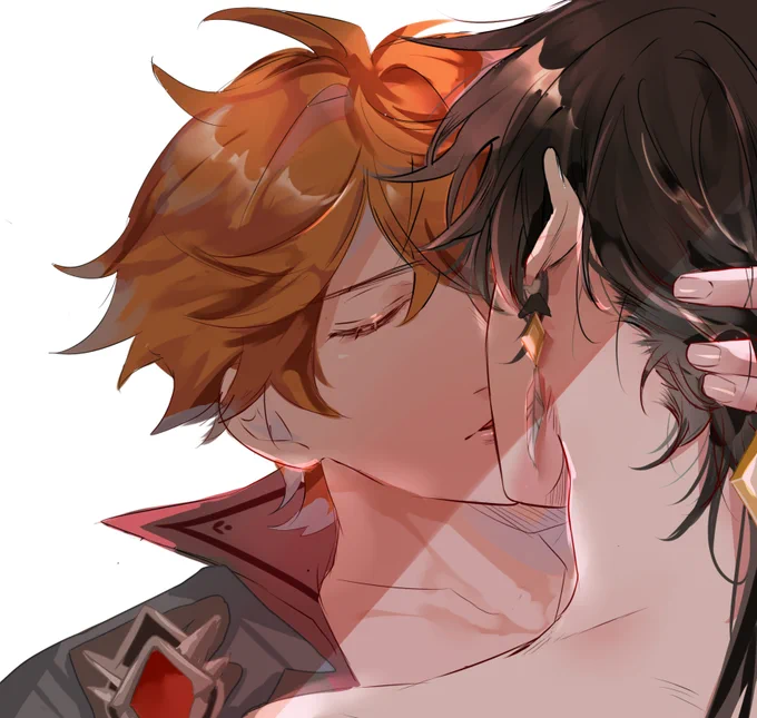 doodle between commission works
#GenshinImpact  #Chili #タル鍾 