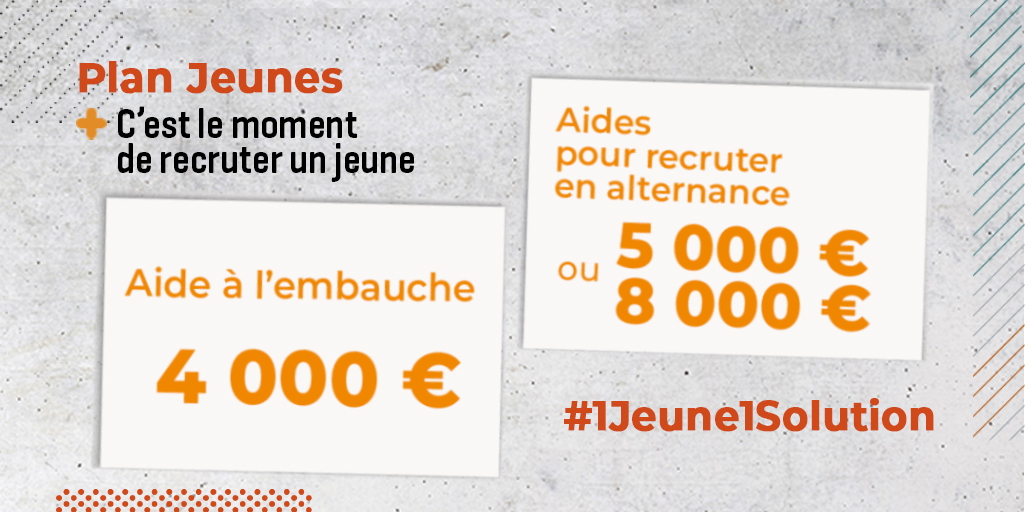 Constructys_'s tweet photo. [#ObjectifRelance #Levier1] Avec le plan #1jeune1solution, découvrez les mesures clés du Gouvernement pour faciliter l’embauche des jeunes
ℹ️ : https://t.co/yjqO4GE14M
#FranceRelance #PlanRelance #1jeune1solution #Emploi #Jeunes https://t.co/tycLs695Uq