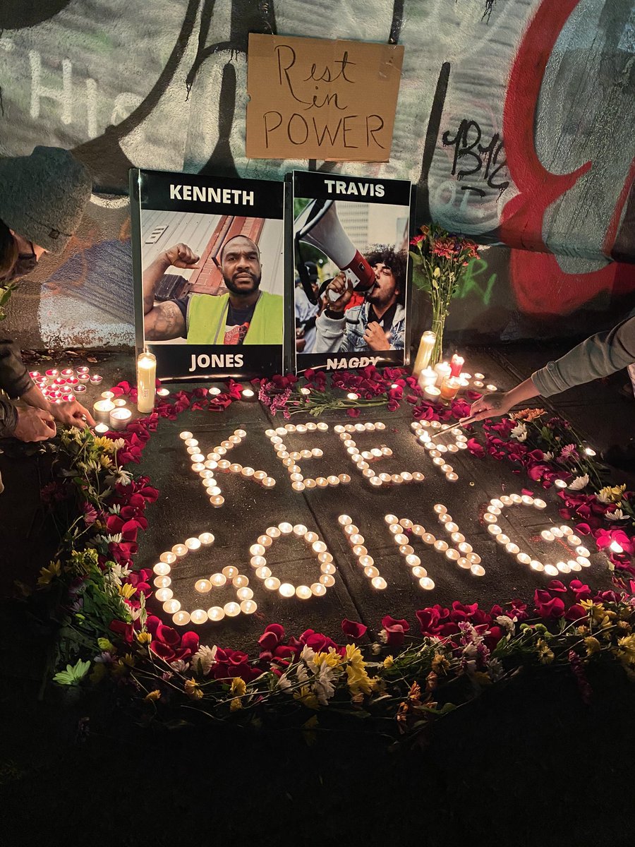 206flowerfairy's tweet photo. #louisville and #omaha, #seattleprotests stand with you. Rest in Power #TravisNagdy and #KennethJones
We will #keepgoing to get justice for ya, Kenneth. And we will continue your fight to get justice for #BreonnaTaylor Travis 🖤 https://t.co/aAkEO0IRCk