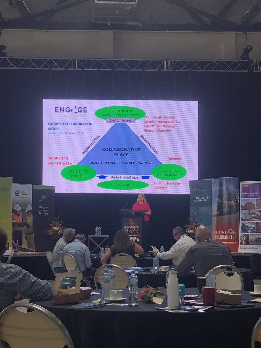 Great to have opportunity to share story of Engage Mentor  program Mackay to retain regional talent #DEVNTH