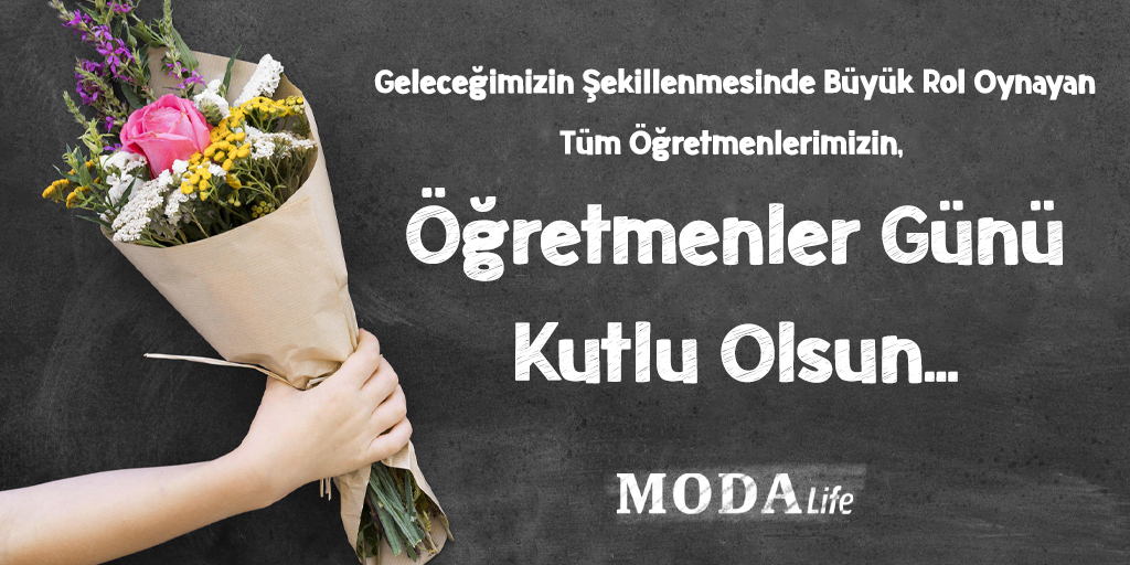 Geleceğimizin şekillenmesinde büyük rol oynayan tüm öğretmenlerimizin,
24 Kasım Öğretmenler Günü Kutlu Olsun... ❤️💐

#24kasımöğretmenlergünü #modalife