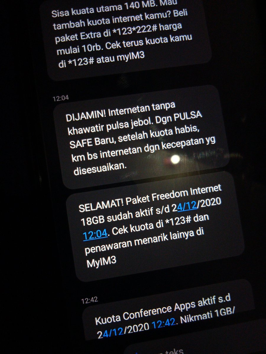 Billy_Narestu's tweet photo. @IndosatCare 18GB masuk dari vocer yang baru saya isi https://t.co/3igIIW4pBi