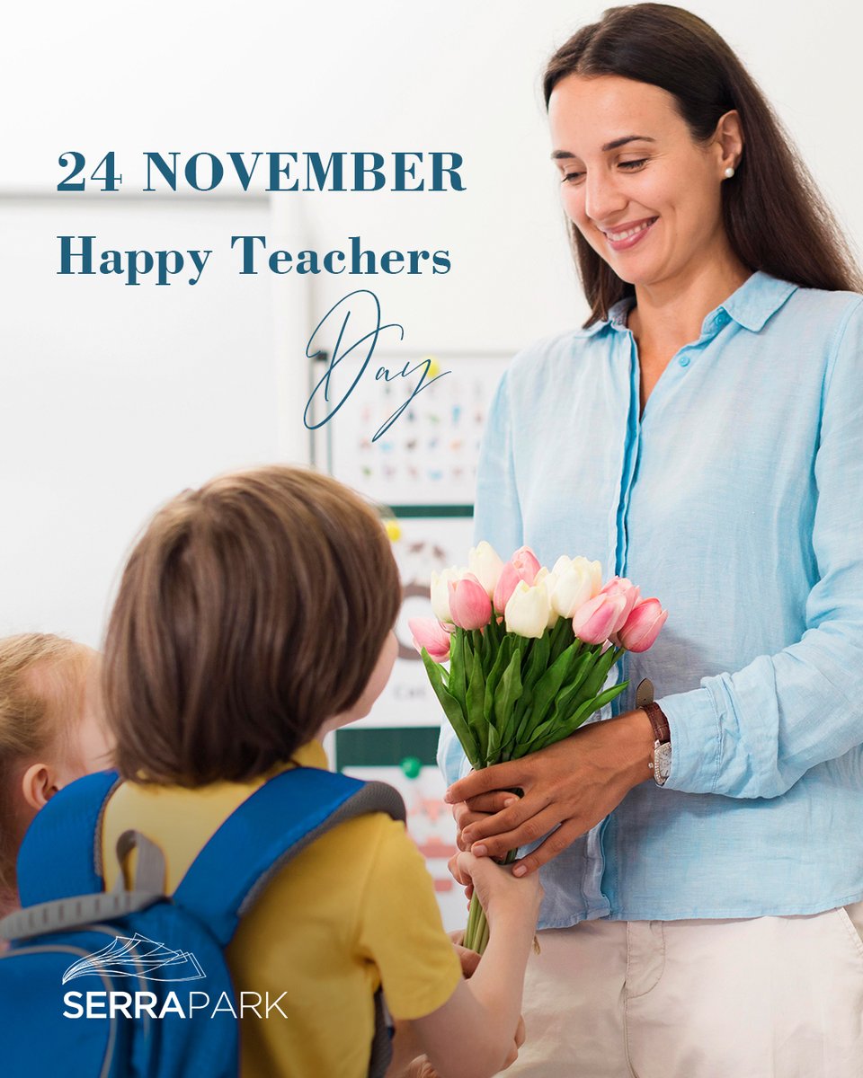 serraparkotel's tweet photo. Tüm öğretmenlerimizin 24 Kasım Öğretmenler Günü kutlu olsun.  Happy Teachers Day 💐 #SerraHotels #SerraParkHotel #Holiday #Travel #Hotel #24KasımÖğretmenlerGünü #Teachersday #Antalya #Türkiye #Turkey https://t.co/kap3A6XAwk
