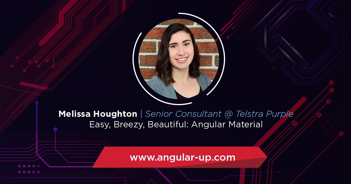 FrontendUPconf's tweet image. Super excited to have @meliss_houghton from @TelstraPurple on our line up this year!
Join us at AngularUP Experience!
Nov. 30 - Dec 3rd
buff.ly/3351114
The ticket price is only 25$ (85ILS)
Enter our raffle and you might win a free ticket!
buff.ly/3nKjYy3