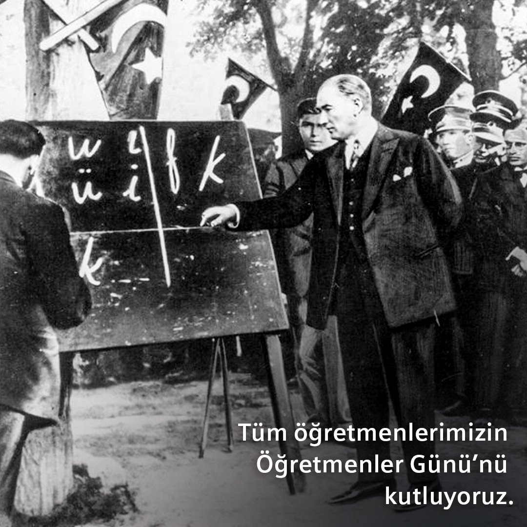 Başta Mustafa Kemal Atatürk olmak üzere bilginin ışığında öğrencilerinin yollarını aydınlatan tüm öğretmenlerimizin Öğretmenler Günü’nü kutluyoruz. #SiemensEvAletleri #24Kasım #ÖğretmenlerGünü