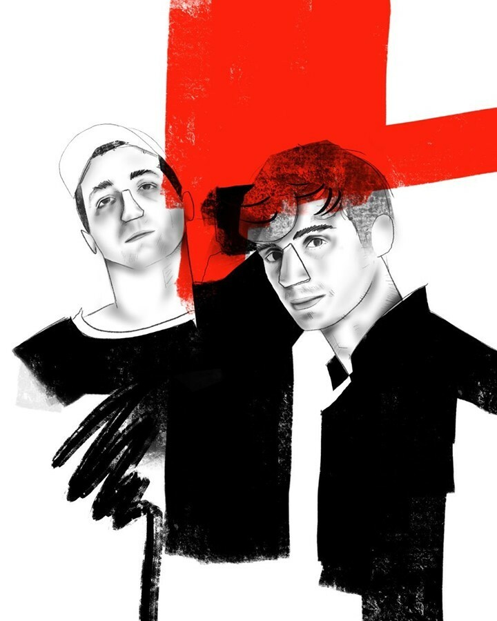 Firmanangid's tweet photo. If i can only listen to one musician for the rest of my life these guys are it. Alison Wear @simonmeny Pierre Rousseau #procreateapp #ipadpro #applepencil https://t.co/AIo6BzxXa3 https://t.co/ORxFGXD2HT