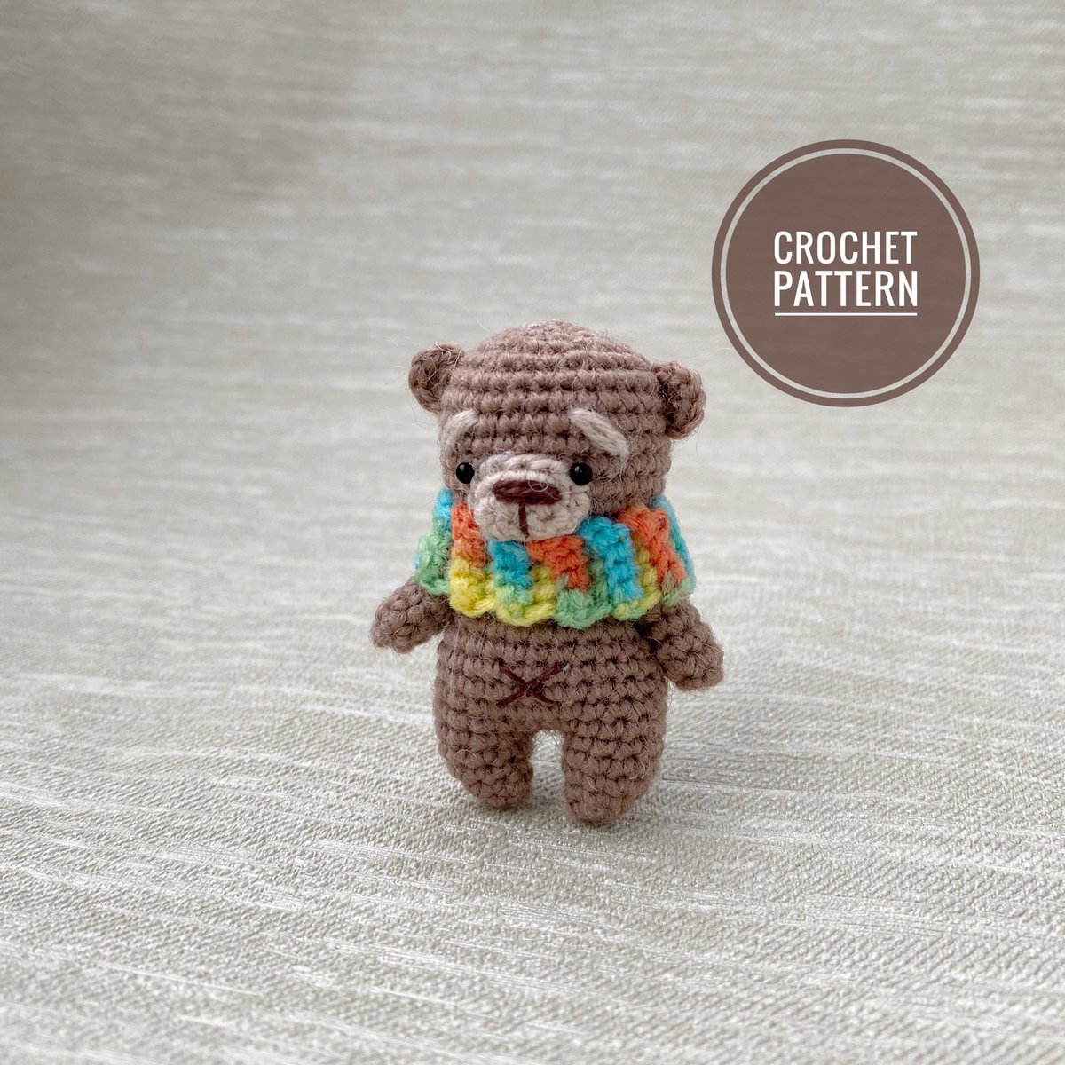 CrochetToy's tweet photo. Crochet pattern miniature bear, Crochet keychain tutorial, Amigurumi bear DIY #crochet #pattern #teddybear #design #amigurumi #tutorial #littlebearpattern #crochetbear #howcrochetbear #easypattern #etsy #makeotmeaningful #diy #toytutorial https://t.co/SDzX7xKpte https://t.co/dn2kjSaVgO