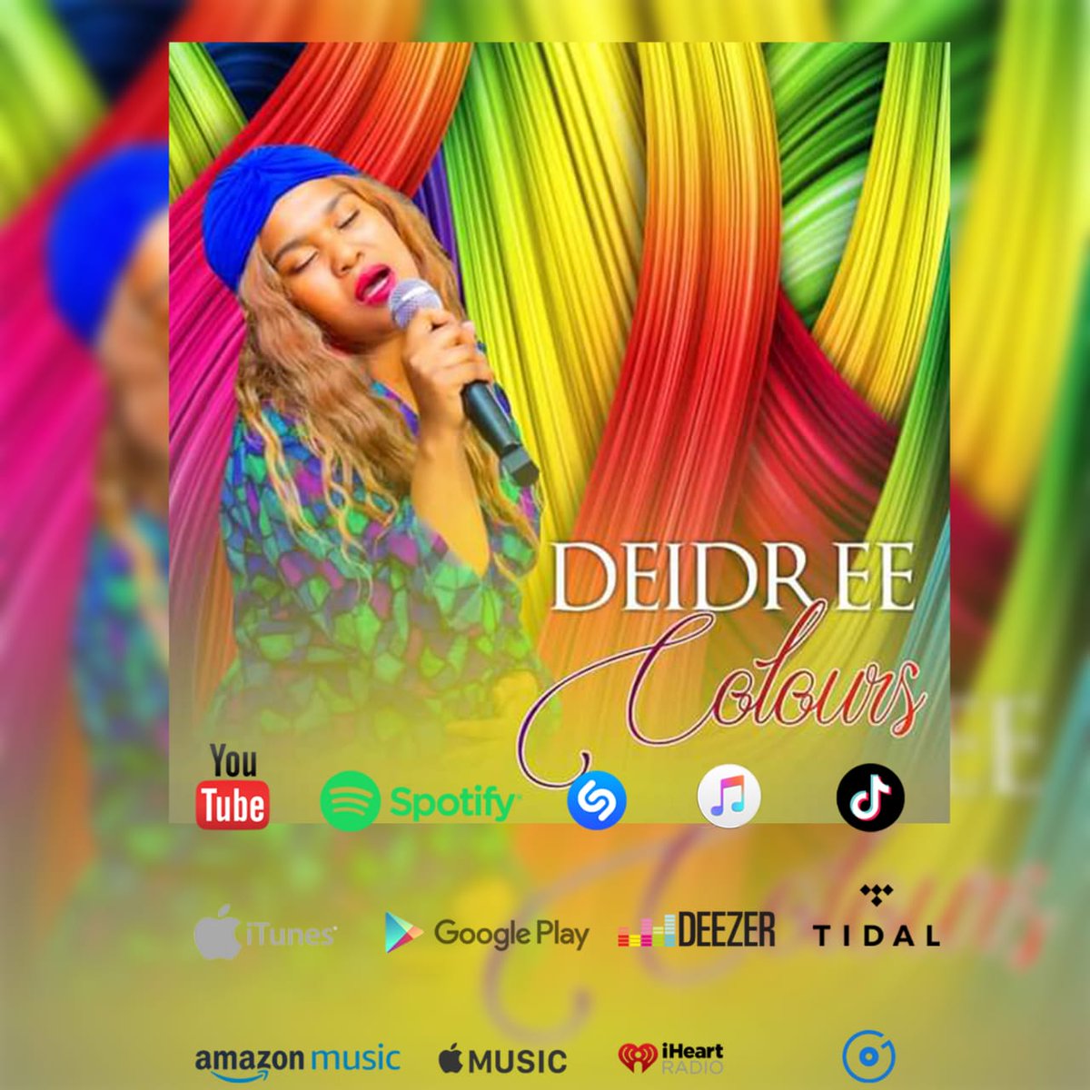 MissDeidree's tweet photo. #Colours  by Deidree is out now in all digital platforms !!! https://t.co/IsSw6AqDeB