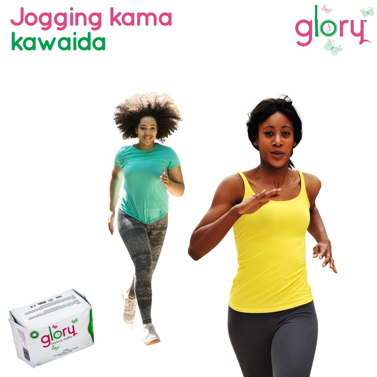 gloryofficialtz's tweet photo. HATUKWAMI KWASABABU YA HEDHI; Mazoezi ni muhimu kwa afya yako kwa ujumla, jogging na mazoezi mengine kwetu uhakika hata kama upo kwenye siku zako.

#hedhisalama #uniceftanzania #unicef #pads #sanitarypads #glorysanitarypads #sanitarynapkins #napkin #menstruation #menstrualhealth https://t.co/evkG74lncb