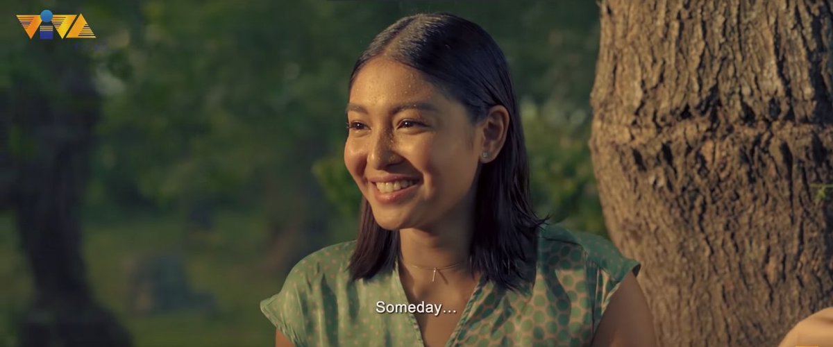 Ulan (2019; dir. Irene Villamor)Maya (Nadine Lustre) is a girl who has always held a pessimistic view of the rain, reminding her of failed love and other depressing things. Will the rain ever stop her in her journey to overcome past heartaches?