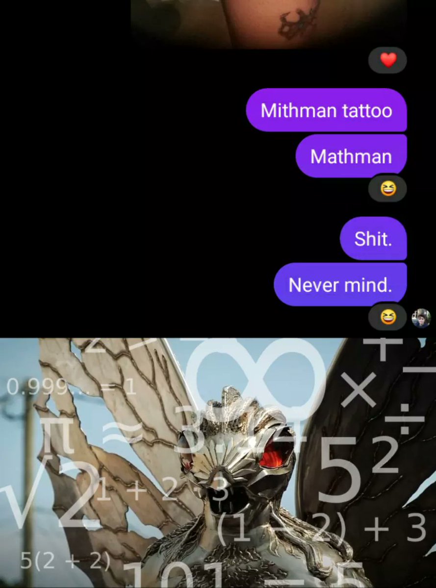 Brick_MoJo's tweet image. When typos lead to memes
#Mathman