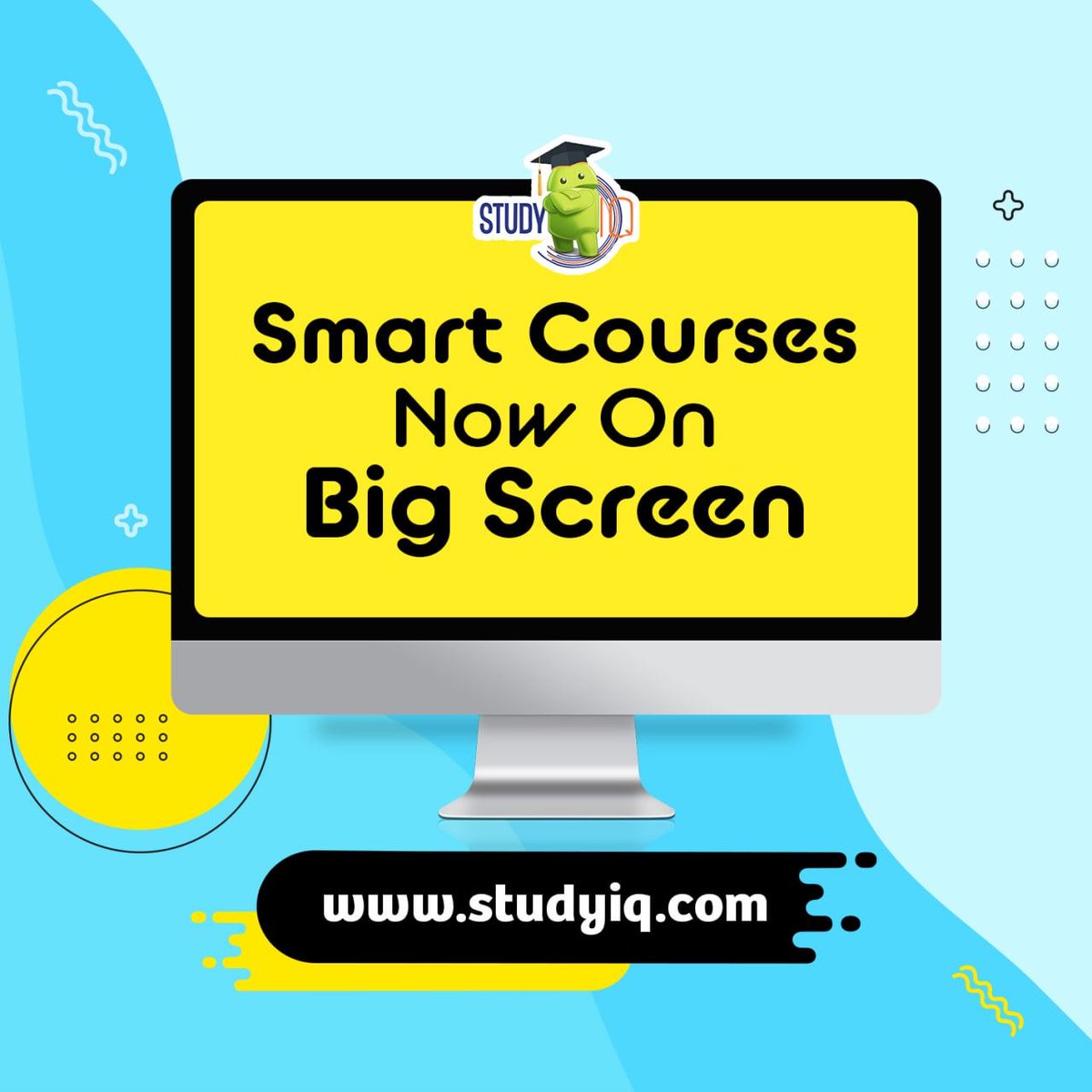DrGauravGarg4's tweet photo. After the tremendous response of Smart Courses on Mobile App, Study IQ launches it on the Big Screen! 
Get ready for an awesome Web experience. For more Visit: https://t.co/EzEHbCcx3C https://t.co/4eFaWI2LJl