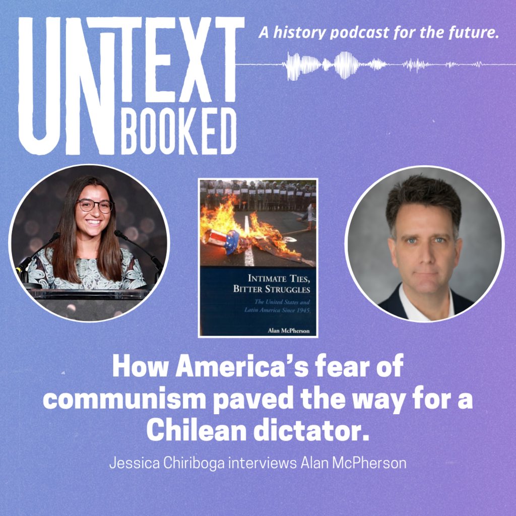 EPISODE 11 OUT NOW - Jessica Chiriboga interviews historian Alan McPherson on “Intimate Ties, Bitter Struggles: the United States and Latin America since 1945”

Available now on Apple Podcasts, Spotify, and Google Podcasts!