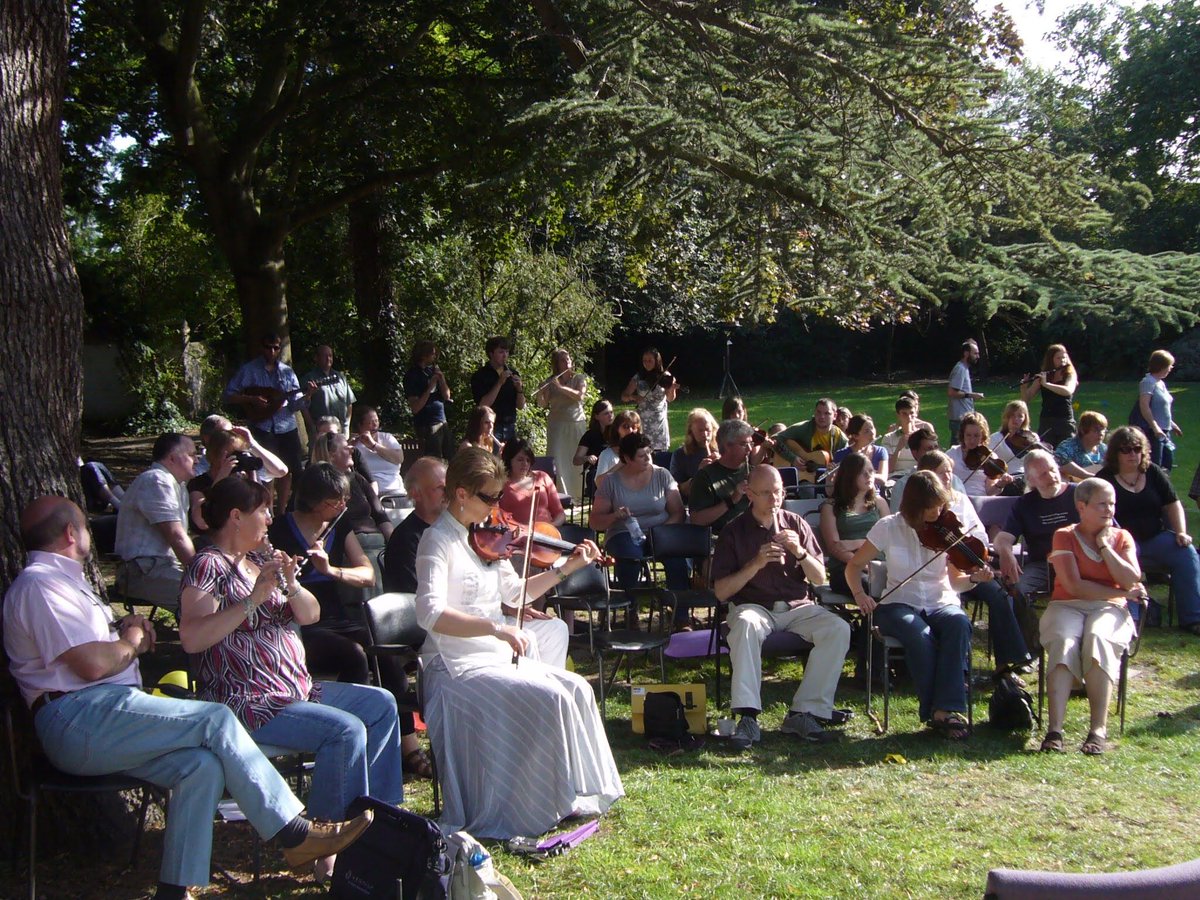 These times shall come again. :) 

#folk #music #summerschool #BurwellBash #fiddle #flute #whistle #guitar