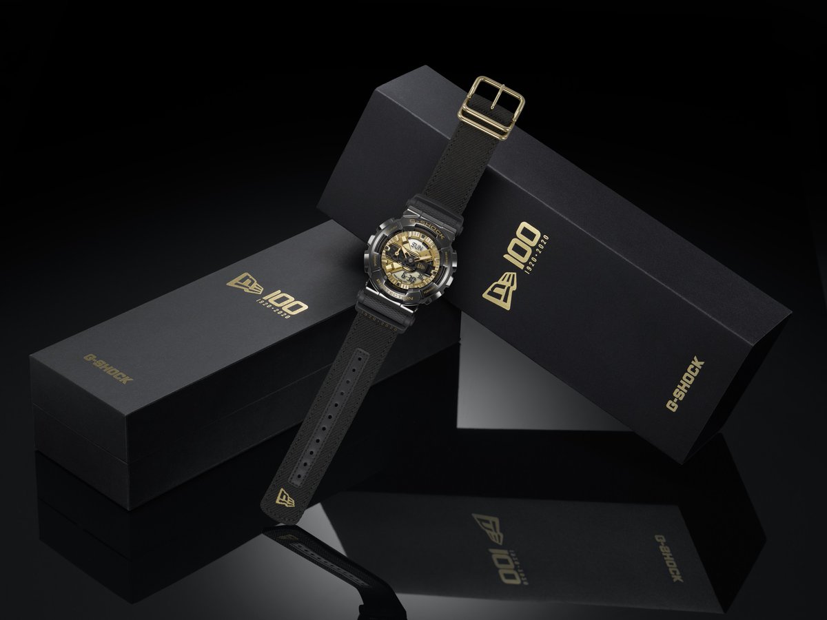 TOWER_Online's tweet photo. G-SHOCKから、#ニューエラ とのコラボレーションモデルがリリース！ゴールドとブラックを基調とした、創業100周年を祝うスペシャルモデル✨その他、G-SHOCK ＆ BABY-Gの時計を取扱い中⌚️
※数量限定のため、無くなり次第終了となります。
詳細はコチラ⇨https://t.co/IcAVVCeRLE
#g_shock #NEWERA https://t.co/kElRIQM7af