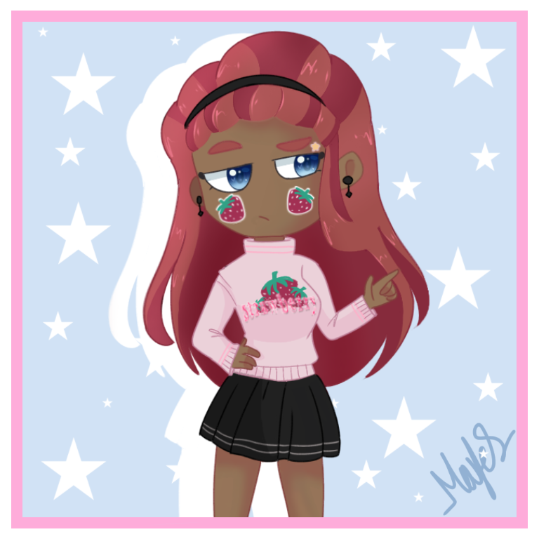 :"v cuando inicias en esto y no sabes que subir

Así que decidí unirme a #strawberryfhs con la galletita toddy 

#Fhs #Toddy #Fnafhs