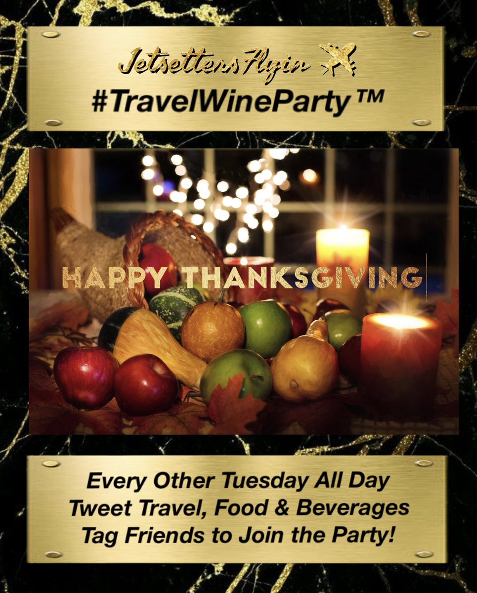 tangoandrakija's tweet photo. Join Tuesday Travel Wine Party 🎉 
@ChatsGiving🙌

Guest Hosts:
@Nicolette_O @Giselleinmotion @ricasoli99 @LiveaMemory @CharlesMcCool @KellyMitchell @BartlettBacchus @beckyexploring @tangoandrakija @JourneyHeroApp @SideHustleWino @TravelAtWill @FitLifeTravel @DivaVinophile https://t.co/DR7Qm0Cibo
