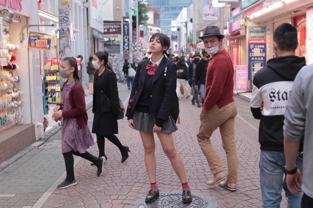 あれ、おじさん？この写真良いなと思ったら、おじさんがキメ顔で映り込んでた！！
