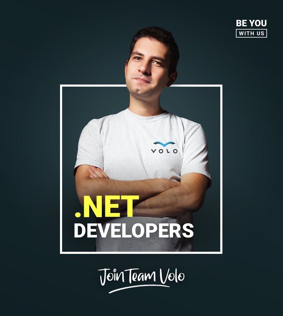 VOLO_IT's tweet photo. Who said գործ չկա? #Gorcka
We’re looking for Experienced/Senior .NET Developers to join our #teamVOLO and work together on our international projects.
🔹 Experienced .NET Developer: https://t.co/svej88b8yo
🔹 Senior .NET Developer: https://t.co/CuNY0nitK5
#softwaredeveloperjobs https://t.co/09QaSopzxf