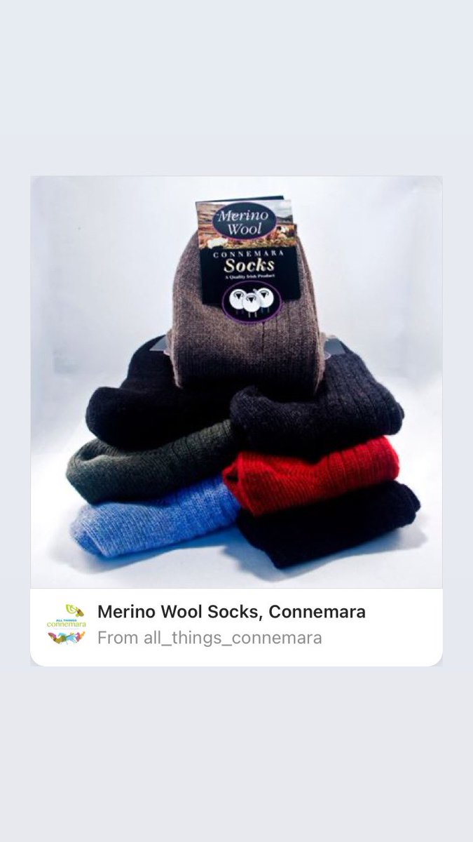 Love these cosy socks from allthingsconnemara.ie #christmasgifts  #christmassocks #givesocks #connemaragifts #loveclifden #shoplocal