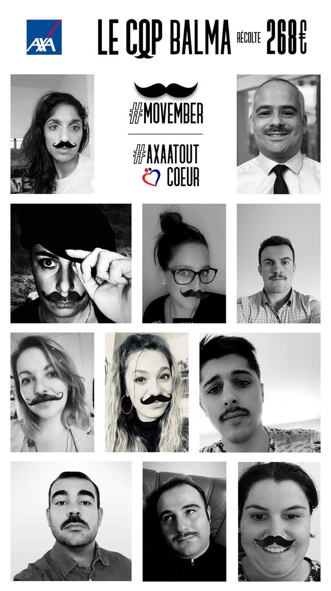 Bravo à nos alternants pour leur action solidaire👏👍

#Movember2020 #axaatoutcoeur #soutien #depistage