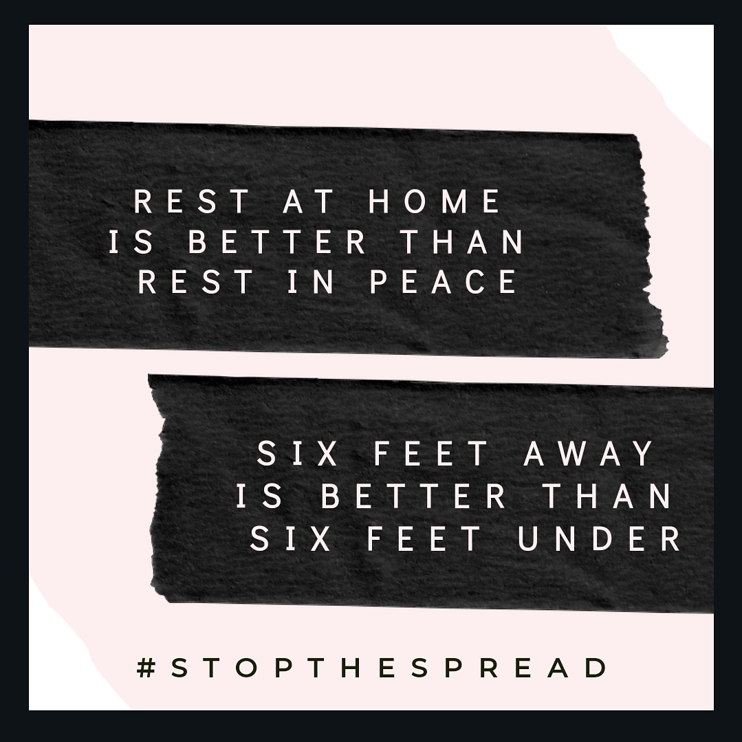 #stopthespread