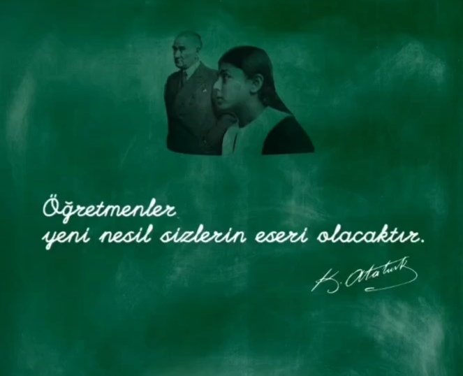 #24Kasım #öğretmen ler günü kutlu olsun