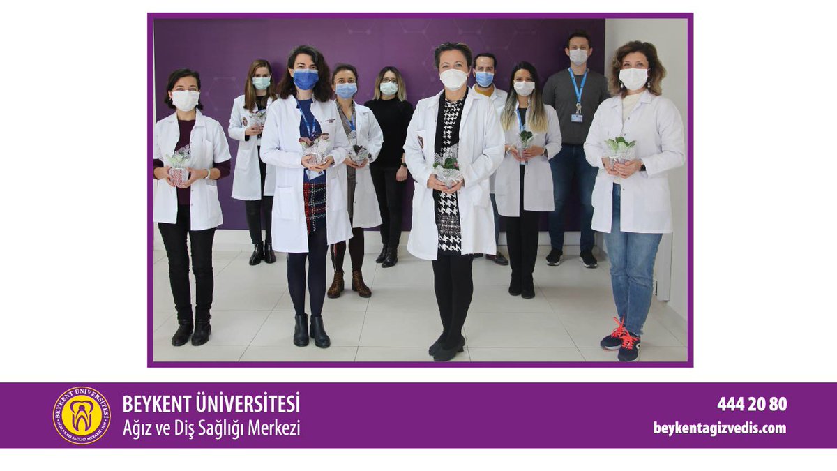 Beykent Üniversitesi Diş Hekimliği Fakültesi Dekanı Prof. Dr. Firdevs Şenel, 22 Kasım Diş Hekimleri Günü dolayısıyla Diş Hekimlerimize çiçek hediye etti.
#BeykentÜniversitesi #AğızVeDişSağlığıMerkezi #DişHekimleriGünü https://t.co/jgcvVFD008