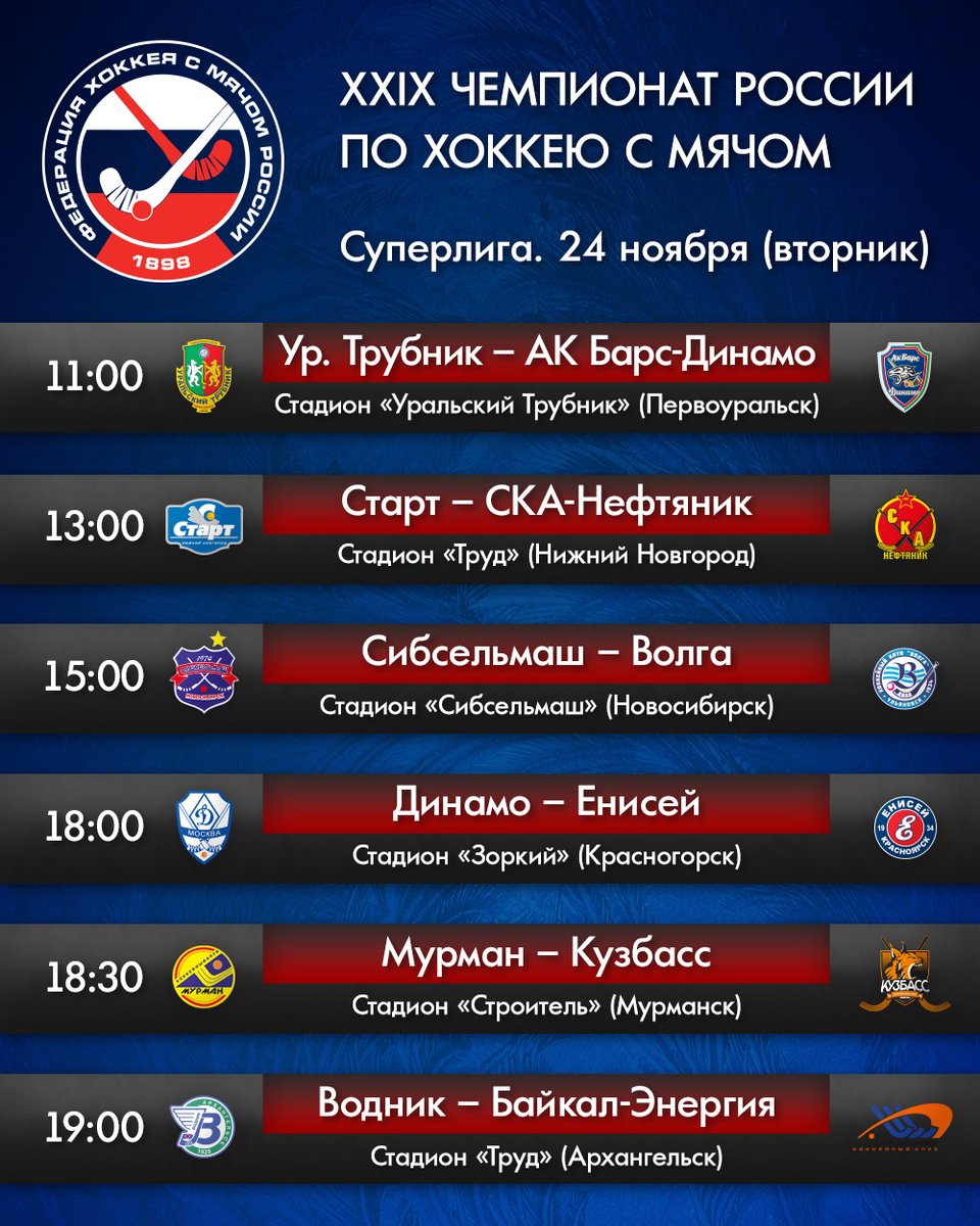 Битва за лидерство в таблице - сегодня в 18:00 в Красногорске!