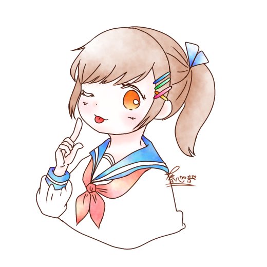 冷水ゆき Pkgマラソン377 806 可愛い画風ですね まんまるな頭の形がキュートだなって思いました お見事