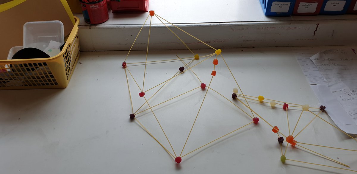 STEMinQPS's tweet photo. Primary 3I have been building with strong shapes to create towers. https://t.co/700nhFOqlO