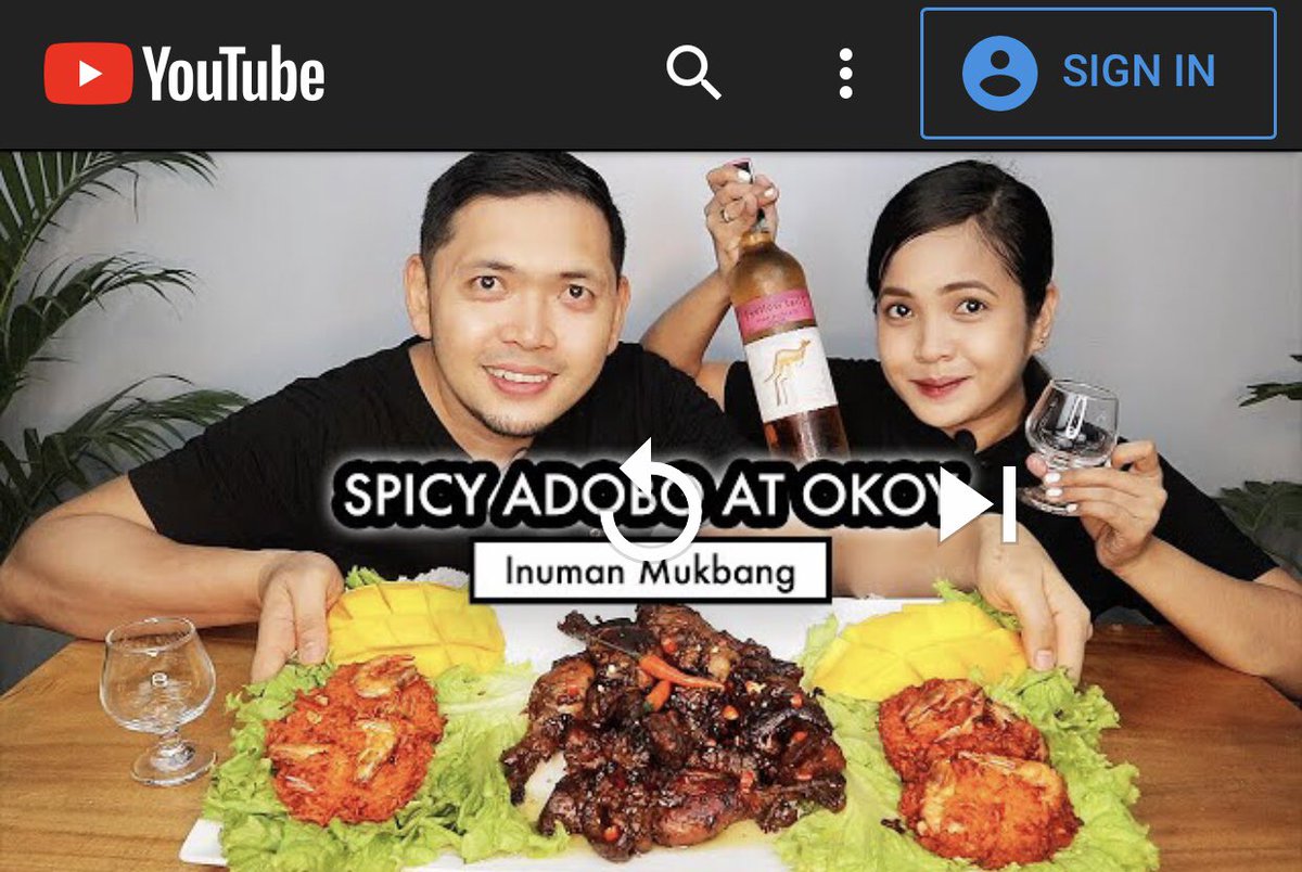 NAGMAMANTIKANG SPICY ADOBO at CRISPY OKOY tapos samahan natin ng WINE 😂😂😂 di ba? 🌶🐷🦐🍷🍷 Kaen na tayo! 🥰🤤😋🤗

#Adobo #Okoy #ChickenAdobo #Wine #RoseWine #Mangoes 

youtu.be/29uAjLFFRbE