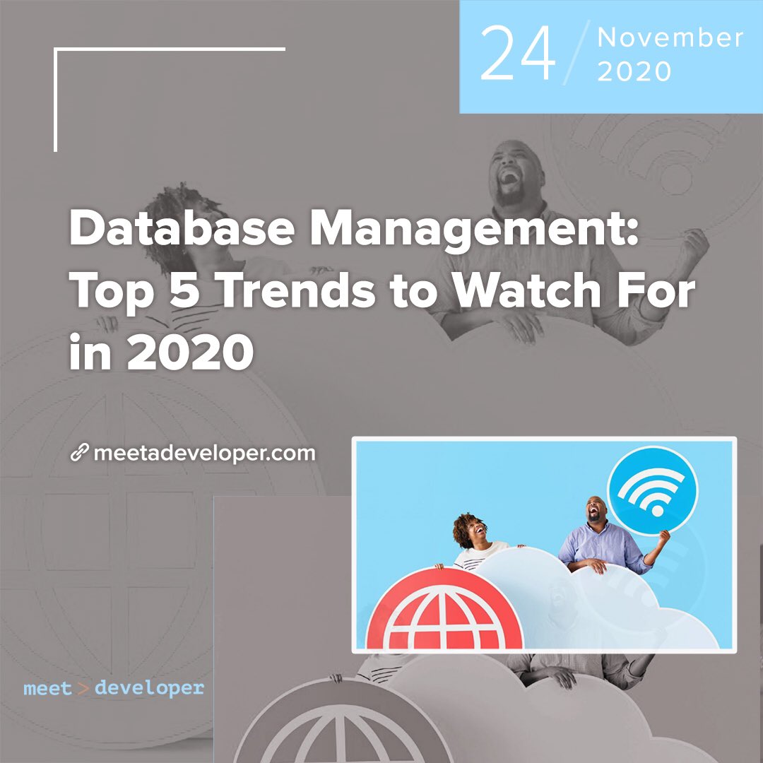 meetadeveloper's tweet image. Database Management: Top 5 Trends to Watch For in 2020

meetadeveloper.com/database-manag…

Collecting data is what most modern organizations do without much thought. Only when using the latest data....

#databasemanagement #databases #SQL #NoSQL #bigdata #augmenteddatabasemanagement
