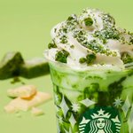 11/25スターバックスコーヒーに抹茶抹茶ホワイトチョコレートフラペチーノ ®』が新登場。