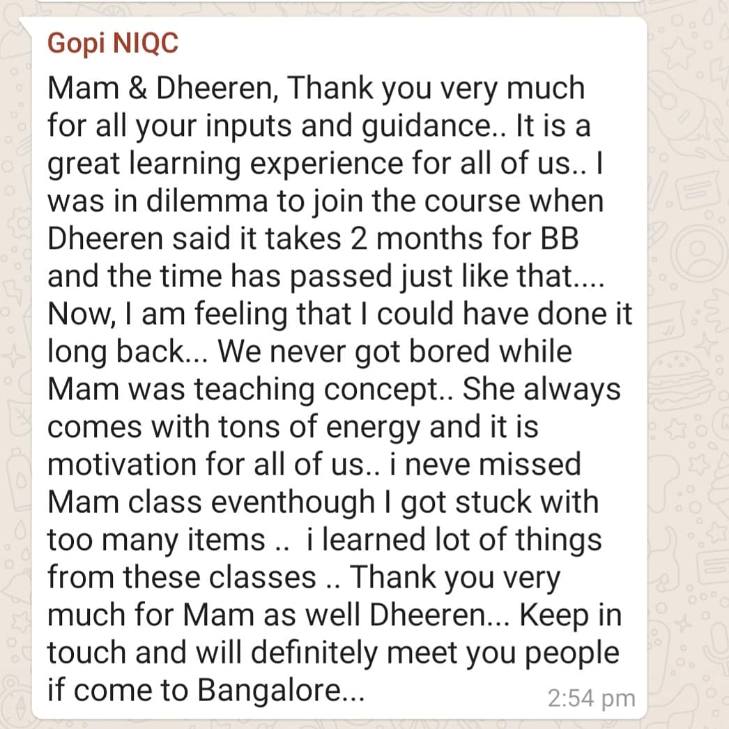 DheerendraDn's tweet photo. Learn and Grow with NIQC International

Upcoming batch!!

Date: 29 Nov 2020

Time:10:00 AM to 6:00 PM

Register: https://t.co/xpLlbiF9w8

Call Us : +91 97424 40058/+91 90082 20960

#leansixsigma #sixsigma #lss #lean #niqc #dnincorporation #dheerendranegi https://t.co/Y3ri3pmObr