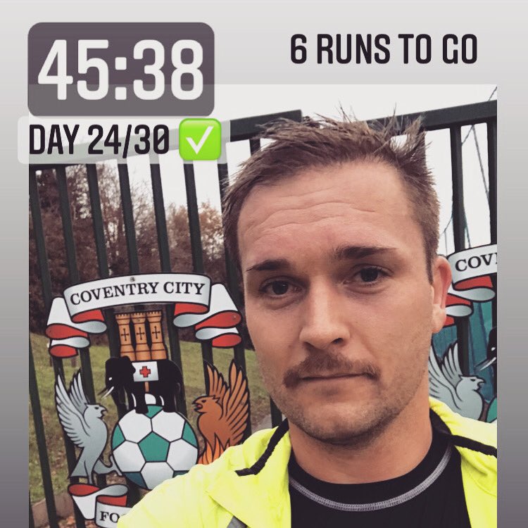 apmHearn's tweet photo. ✅ Day 24/30 - 45:38
Solo run with a short turn around from last night
Legs felt good to 6km and then 📉 #achilles
Please join us @prostateunited and support @ProstateUK by donating: https://t.co/EmpPmuKqaW
#run10kadayforprostate https://t.co/5U0s2jZJ4o