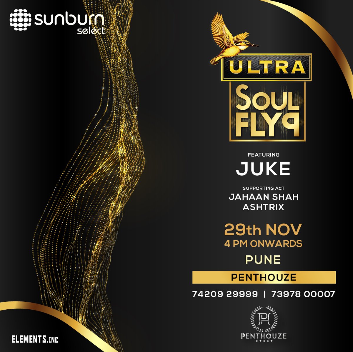 SunburnFestival's tweet photo. #Pune 
Here is your Sunday Plan! Get ready for #SunburnSelect on 29th Nov at Penthouze, Pune 
Let’s #ReBuildTheScene https://t.co/blI0mPrcEv